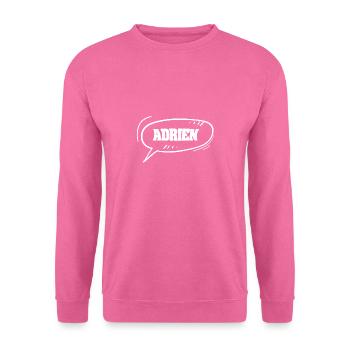 Geschenk für Adrien - Unisex Pullover - Pink - Vorne