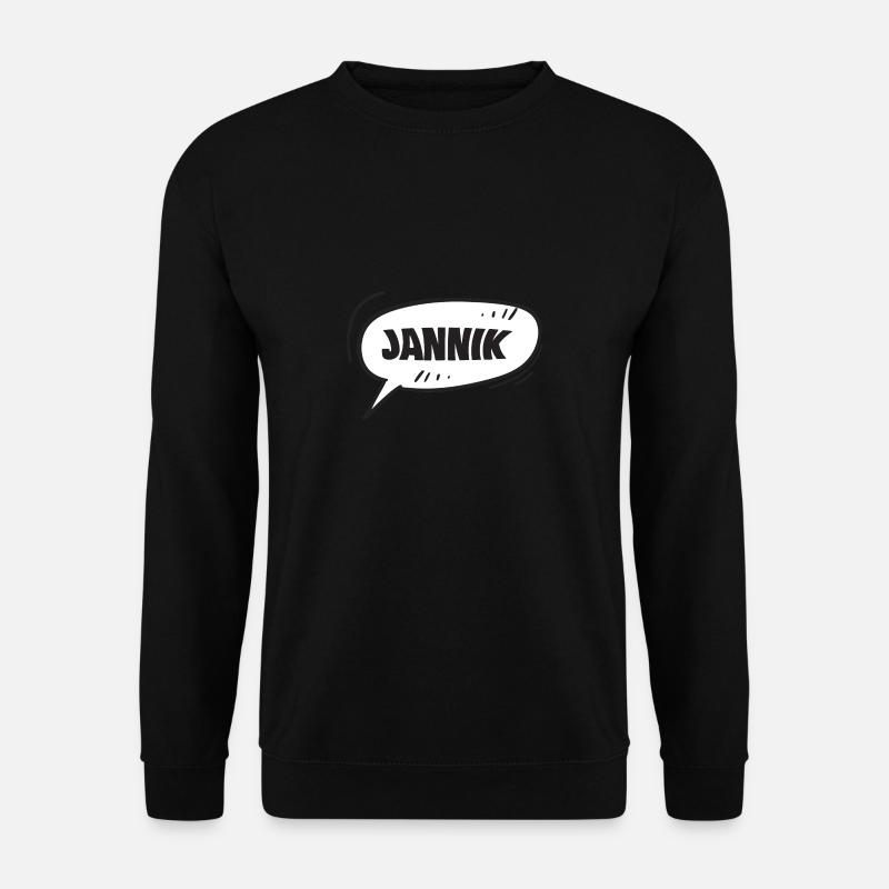 Jannik Jannik - Unisex Pullover - Schwarz