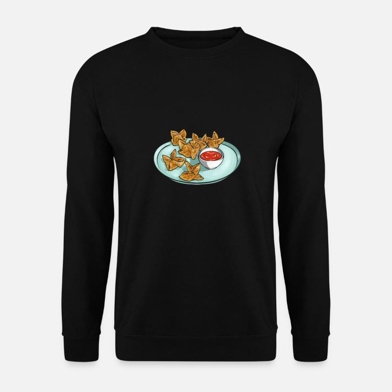 Krabben Rangoon Crab Rangoon - Unisex Sweatshirt - black