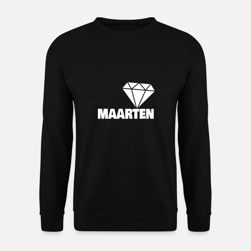 Maarten als Edel - Unisex Pullover - Schwarz