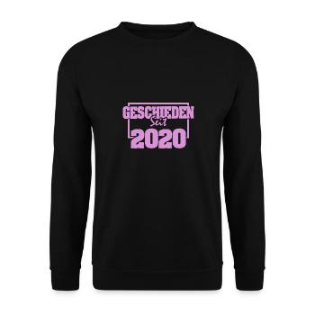 2020 - Unisex Sweatshirt - black - Front - Alina (178cm) & Michal (187cm)