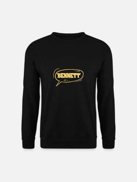 Bennett - Unisex Pullover - Schwarz