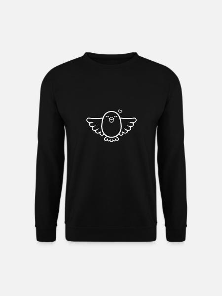 Colombe - Sweat-shirt Unisexe - noir