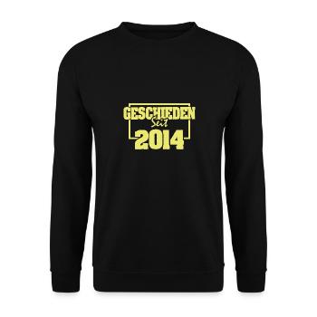 Freedom 2014 - Unisex Sweatshirt - black - Front - Alina (178cm) & Michal (187cm)