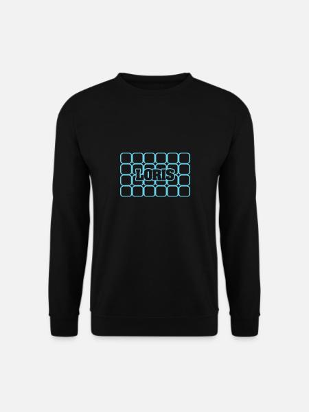 Men's name Loris - Unisex Sweatshirt - black