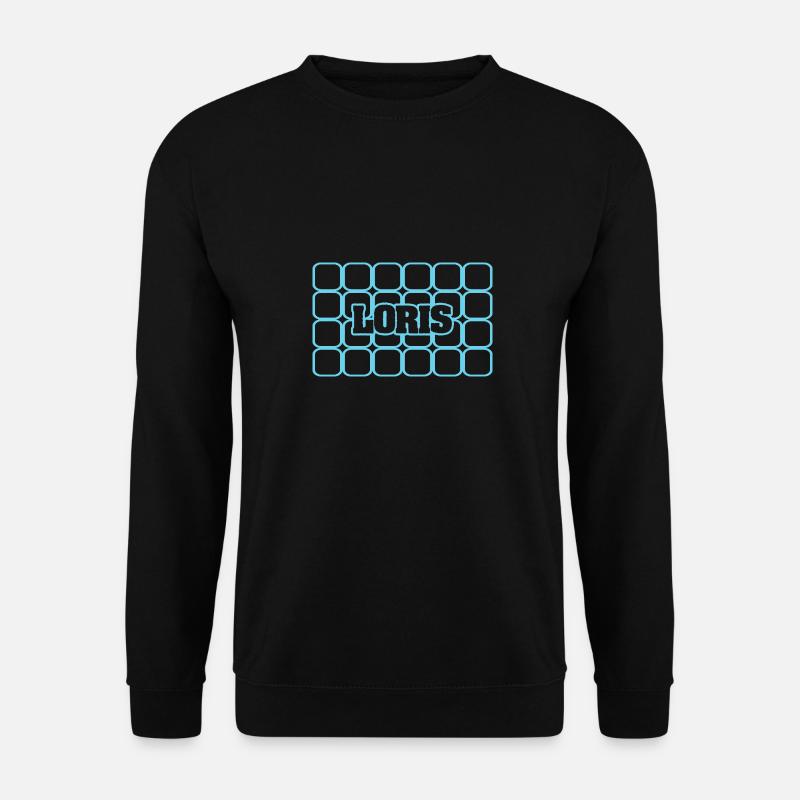 Men's name Loris - Unisex Sweatshirt - black