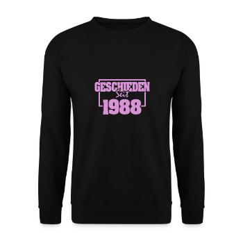 Marriage 1988 - Unisex Sweatshirt - black - Front - Alina (178cm) & Michal (187cm)