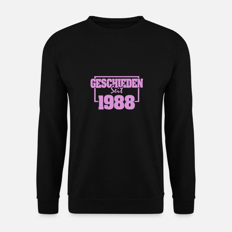 Ehe 1988 - Unisex Pullover - Schwarz