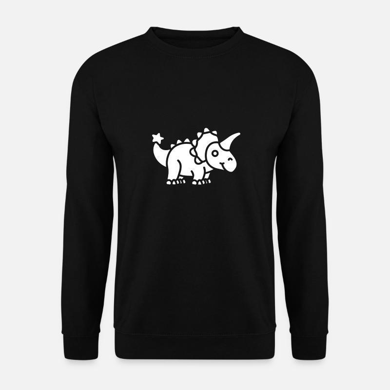 Triceratops - Unisex Pullover - Schwarz