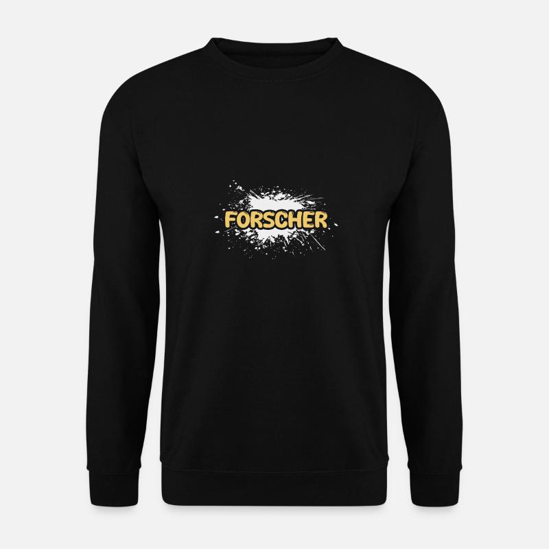 Job Forscher - Unisex Pullover - Schwarz