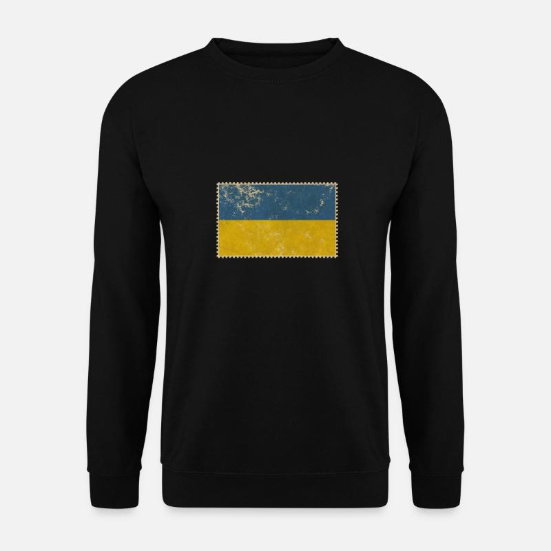 Ukraine - Unisex Pullover - Schwarz