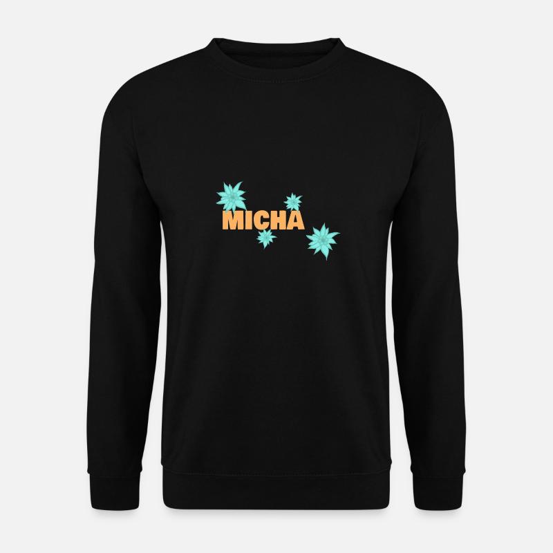 Edelweiß Micha - Unisex Pullover - Schwarz