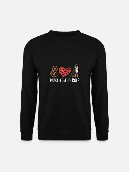Bouvier bernois - Sweat-shirt Unisexe - noir