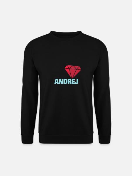 Gift for Andrej - Unisex Sweatshirt - black