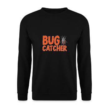Insect collectors, insects, beetle lovers, entomologists - Unisex Sweatshirt - black - Front - Alina (178cm) & Michal (187cm)