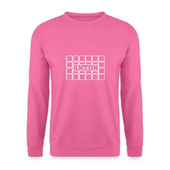 Männername Anton - Unisex Pullover - Pink - Vorne