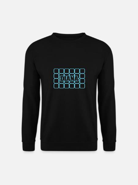 Men's name Diana - Unisex Sweatshirt - black