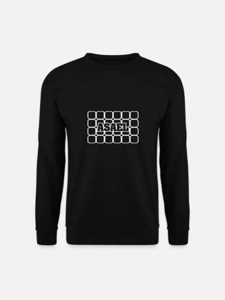 Men's name Asael - Unisex Sweatshirt - black