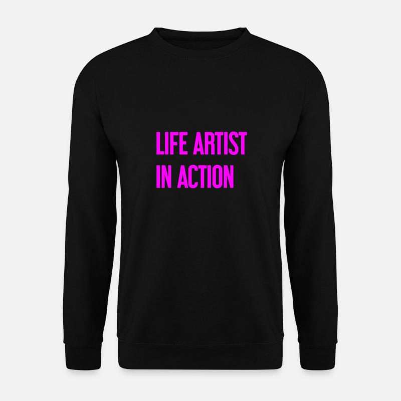 Bon vivants in action - Unisex Sweatshirt - black