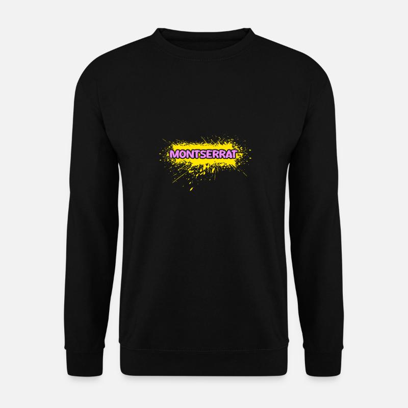 Montserrat - Unisex Pullover - Schwarz