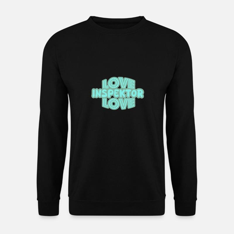 Spruch Inspektor - Unisex Pullover - Schwarz