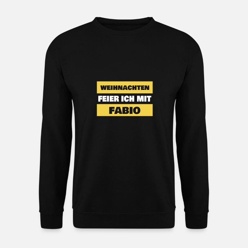 Fabio - Unisex Sweatshirt - black