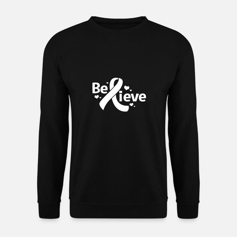 Lungenkrebs - Unisex Pullover - Schwarz