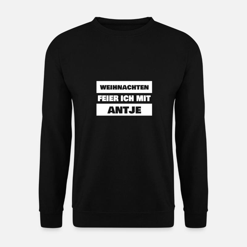 Antje - Sweat-shirt Unisexe - noir