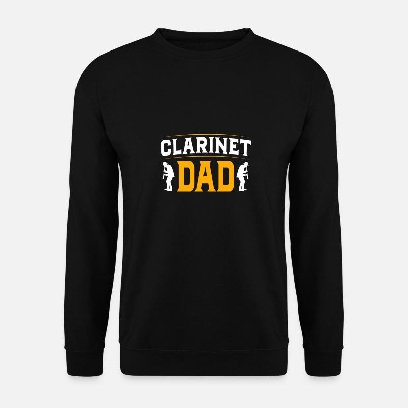 Klarinette - Unisex Pullover - Schwarz