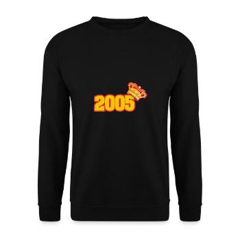2005 - Unisex Pullover - Schwarz - Vorne - Alina (178cm) & Michal (187cm)