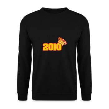 Né en 2010 - Sweat-shirt Unisexe - noir - Devant - Alina (178cm) & Michal (187cm)