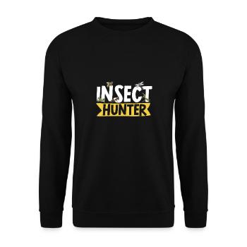 Insect collectors, insects, beetle lovers, entomologists - Unisex Sweatshirt - black - Front - Alina (178cm) & Michal (187cm)