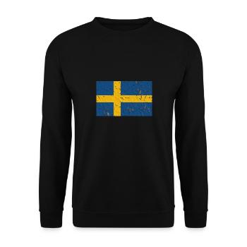 Suède - Sweat-shirt Unisexe - noir - Devant - Alina (178cm) & Michal (187cm)