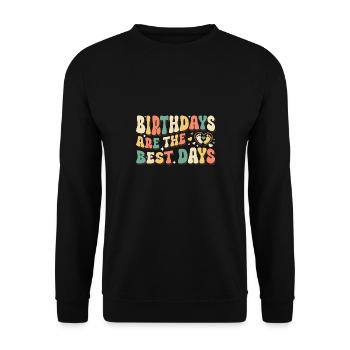 Infirmière Bébé Maternité Infirmière - Sweat-shirt Unisexe - noir - Devant - Alina (178cm) & Michal (187cm)