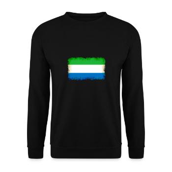 Leone as Sierra - Unisex Sweatshirt - black - Front - Alina (178cm) & Michal (187cm)