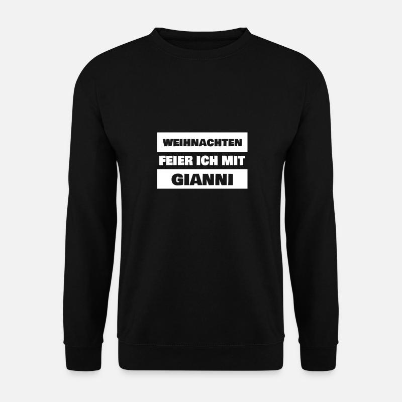 Geschenk für Gianni - Unisex Pullover - Schwarz