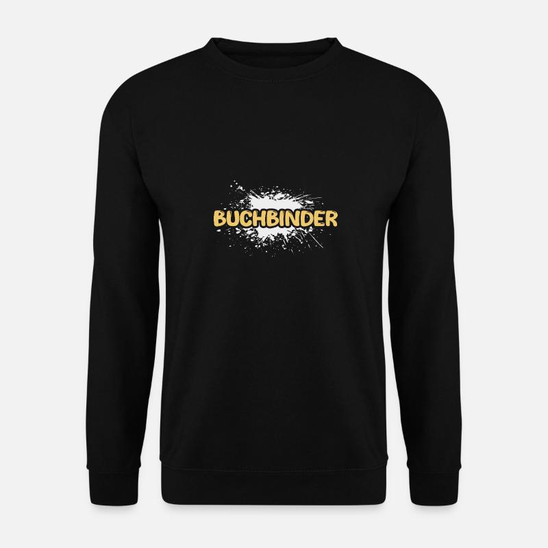 Buchbinder - Unisex Pullover - Schwarz
