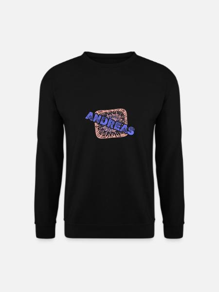 Gift for Andreas - Unisex Sweatshirt - black