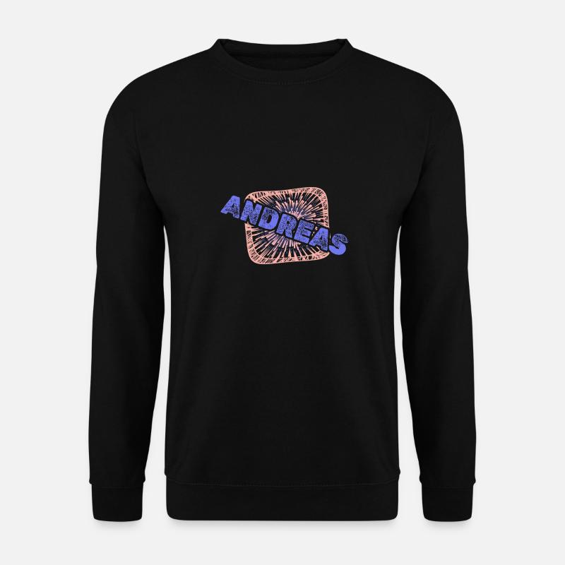 Gift for Andreas - Unisex Sweatshirt - black