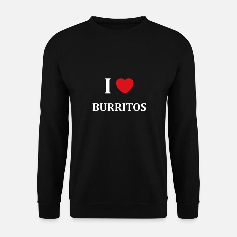 Love Small Burrito - Unisex Sweatshirt - black