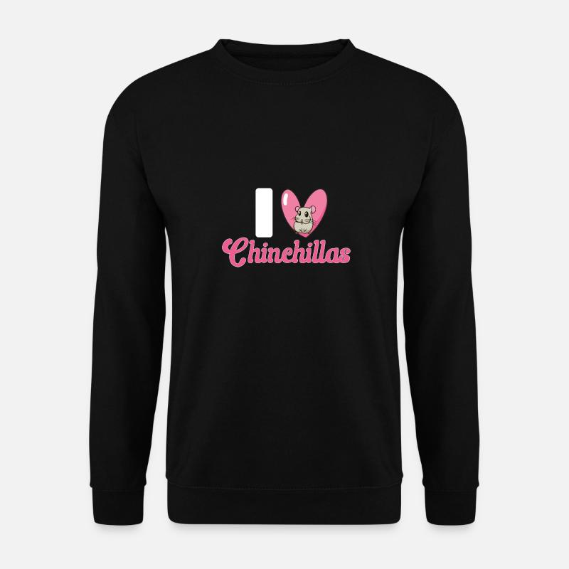 Chinchilla - Unisex Pullover - Schwarz