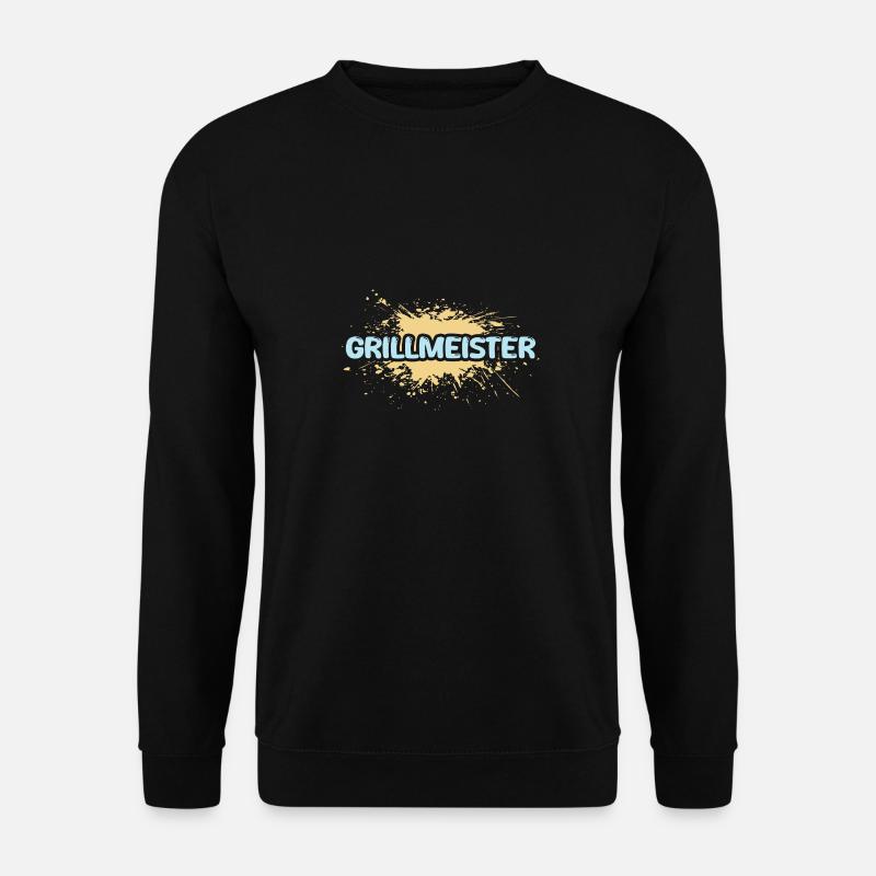 Job Grillmeister - Unisex Pullover - Schwarz
