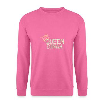 First name Dinah - Unisex Sweatshirt - pink - Front