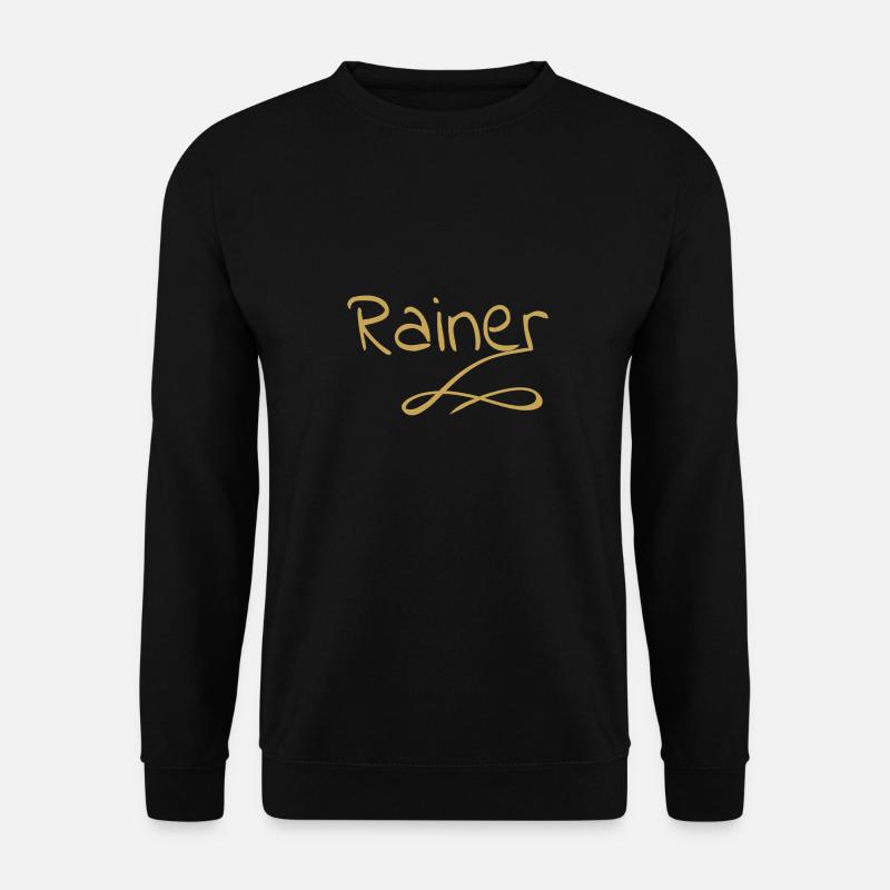 Rainer - Unisex Sweatshirt - black