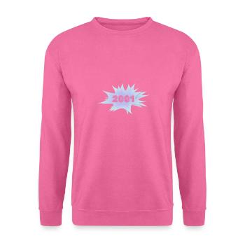 Speech bubble 2001 - Unisex Sweatshirt - pink - Front