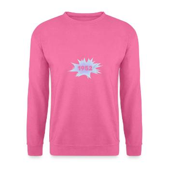 Speech bubble 1952 - Unisex Sweatshirt - pink - Front
