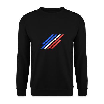 France - Sweat-shirt Unisexe - noir - Devant - Alina (178cm) & Michal (187cm)