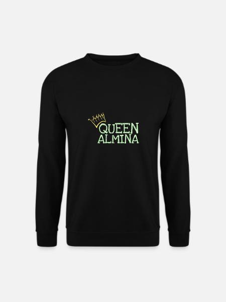Almina - Unisex Sweatshirt - black