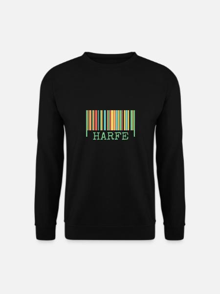 Harp Harp - Unisex Sweatshirt - black