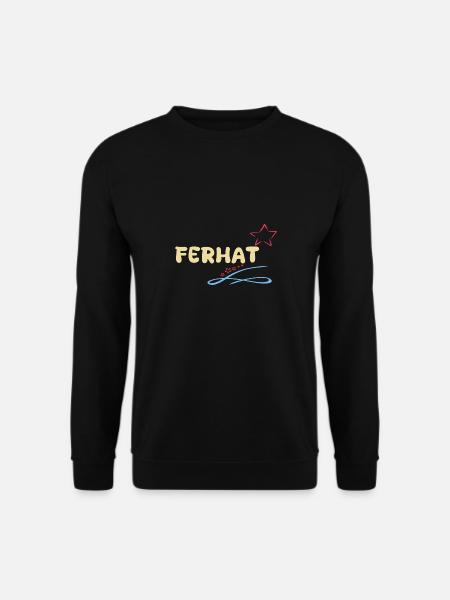 Ferhat - Sweat-shirt Unisexe - noir